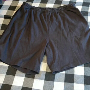 Lands End size XL size 18 black shorts